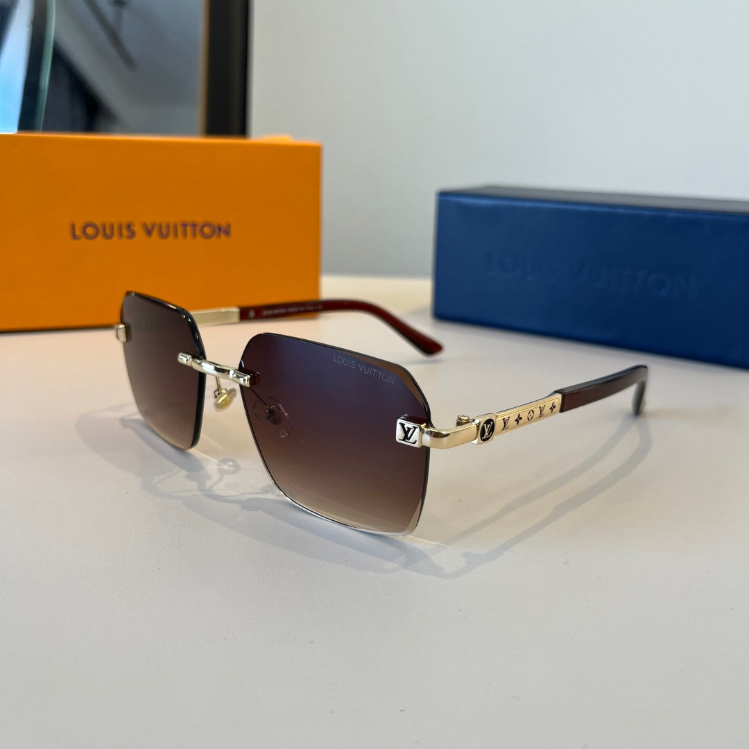 Louis Vuitton Fashion Red Lens Sunglasses for Men & Women - 486279 - detail image 3