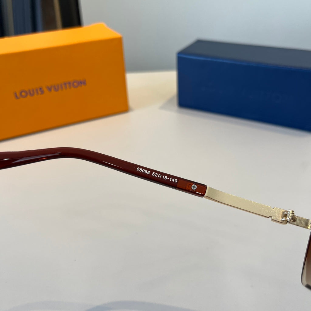 Louis Vuitton Fashion Red Lens Sunglasses for Men & Women - 486279 - detail image 6