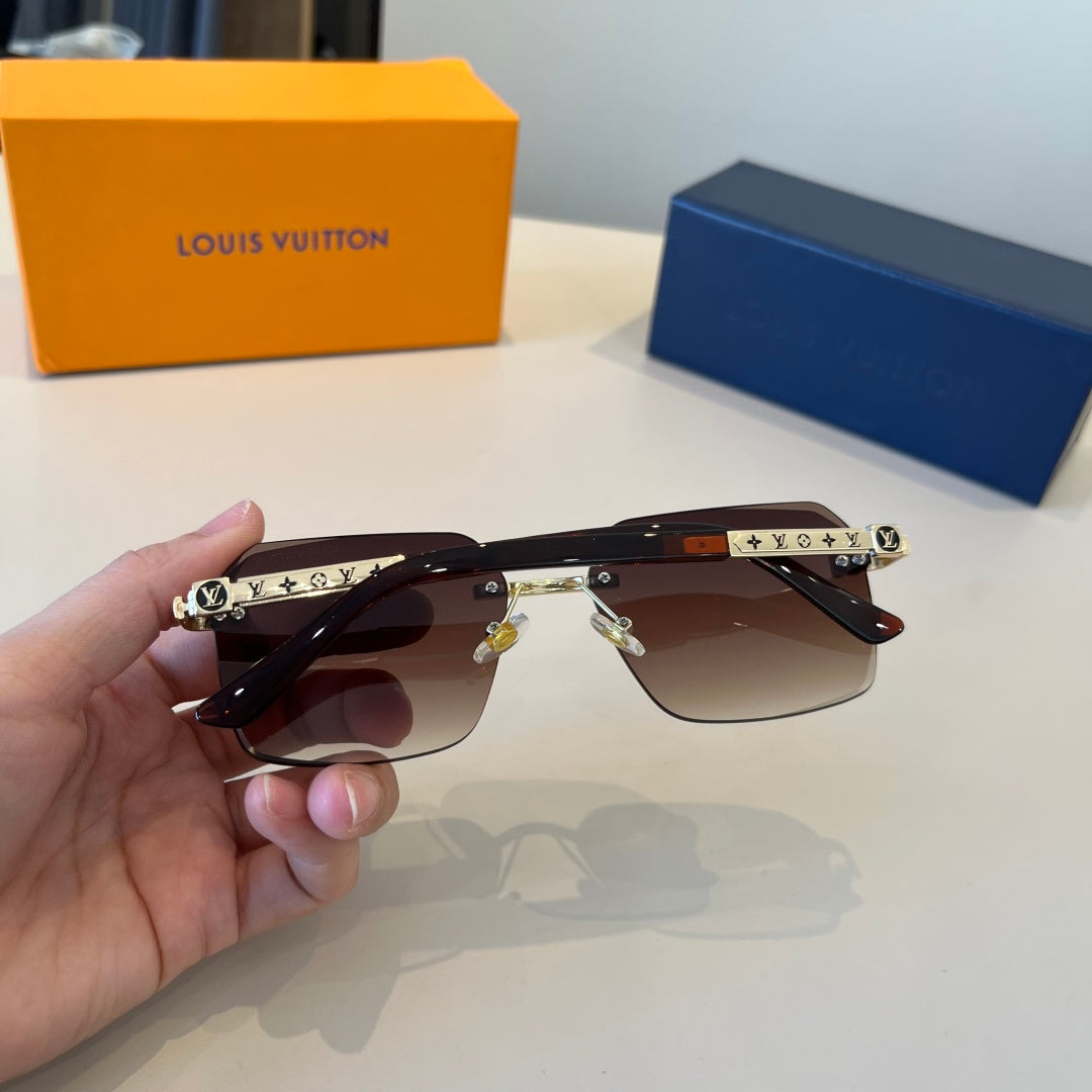 Louis Vuitton Fashion Red Lens Sunglasses for Men & Women - 486279 - detail image 8