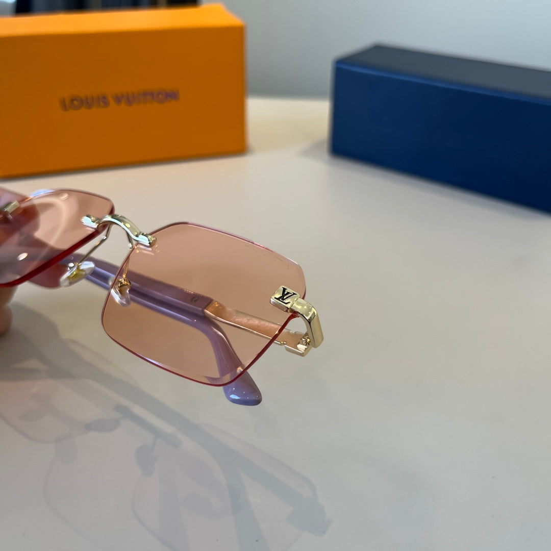 Louis Vuitton Fashion Gold Lens Sunglasses for Men & Women - 486280 - detail image 8