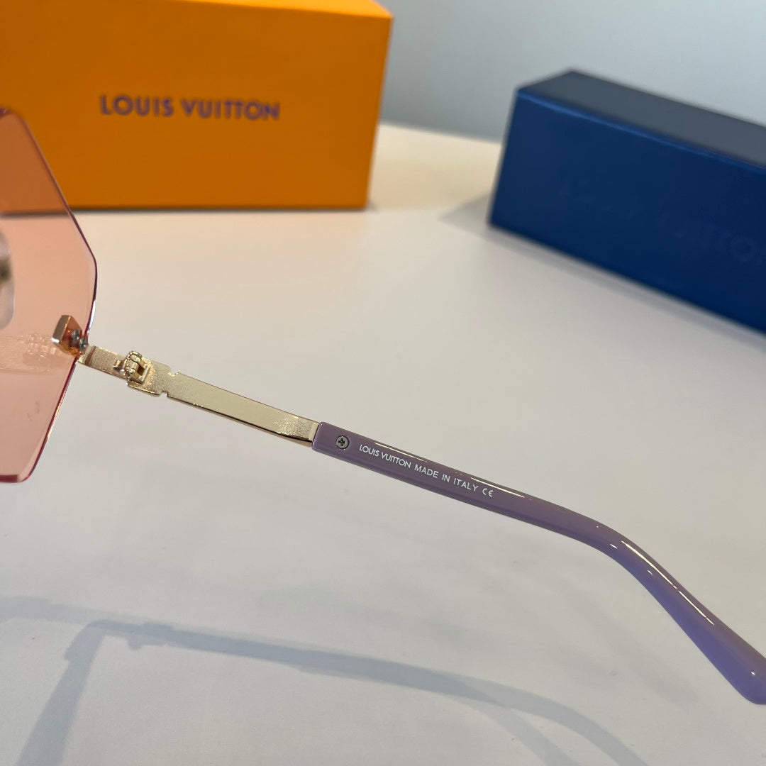 Louis Vuitton Fashion Gold Lens Sunglasses for Men & Women - 486280 - detail image 4