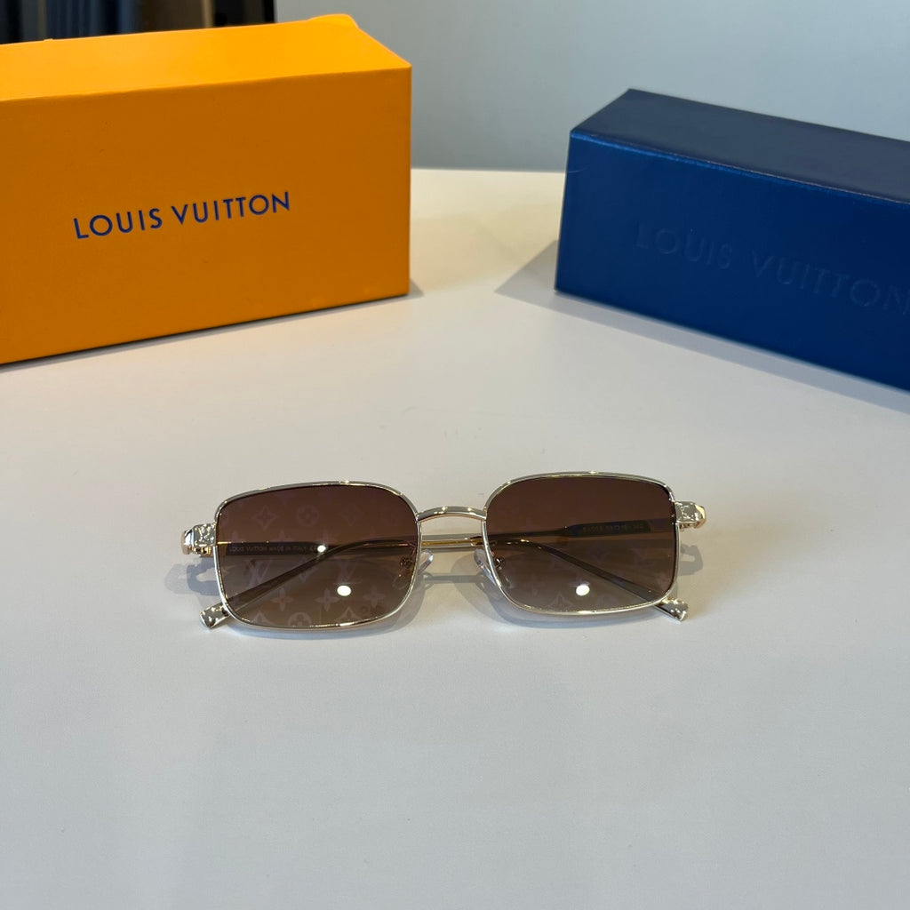 Louis Vuitton Metal Fashion Brown Lens Sunglasses for Men & Women - 486282 - detail image 9