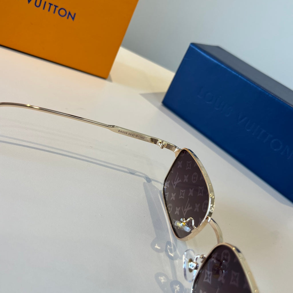 Louis Vuitton Metal Fashion Silver Lens Sunglasses for Men & Women - 486284 - detail image 5