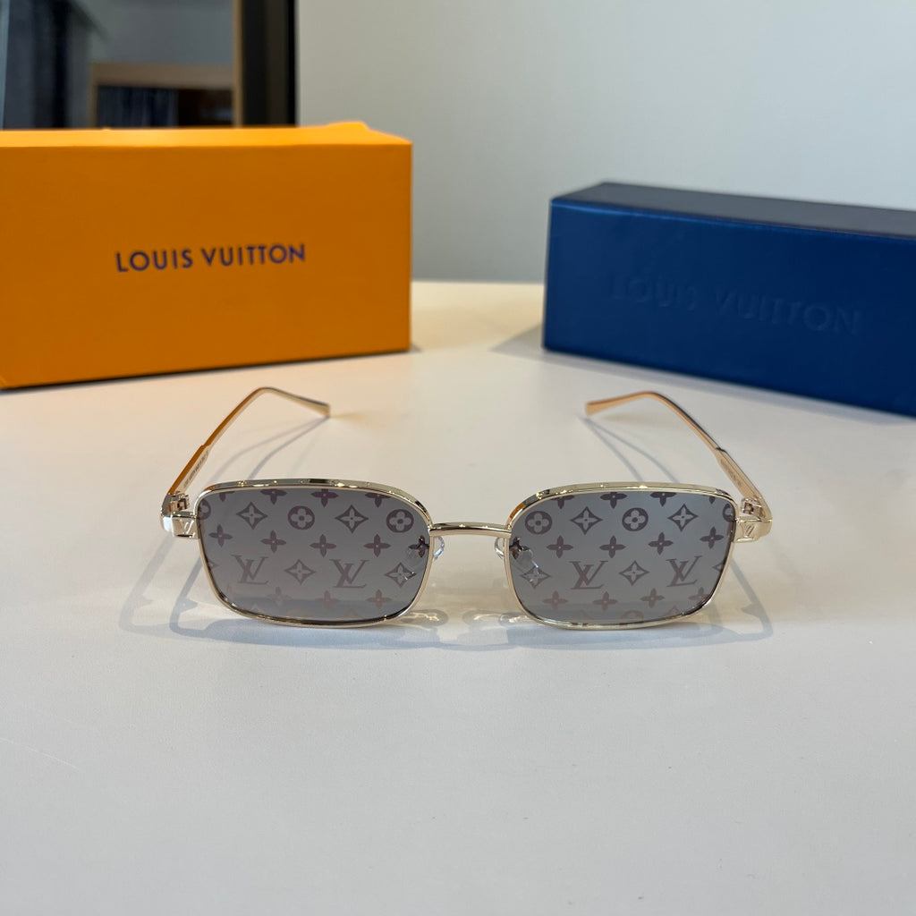 Louis Vuitton Metal Fashion Silver Lens Sunglasses for Men & Women - 486284 - detail image 2