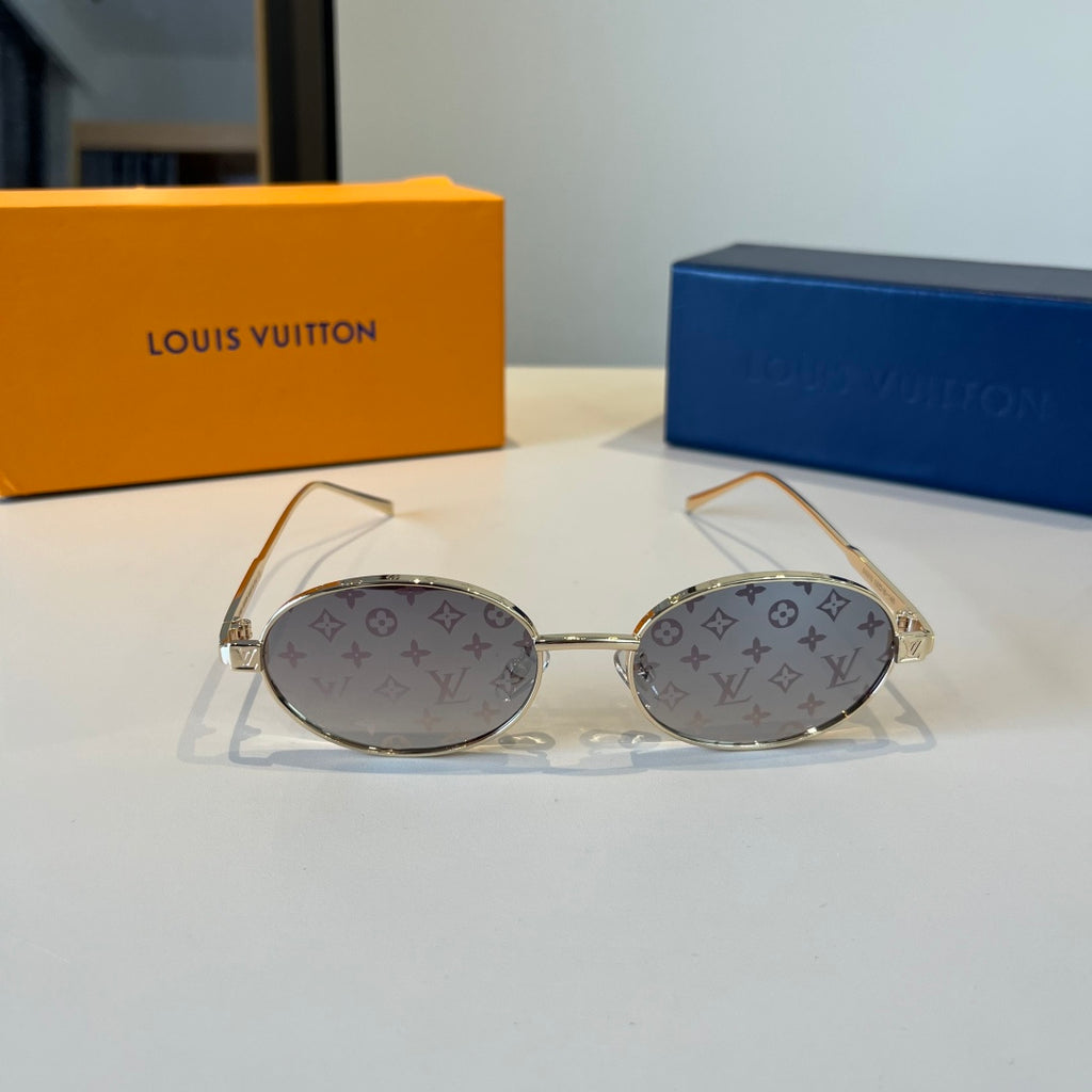 Louis Vuitton Metal Fashion Silver Lens Sunglasses for Men & Women - 486157 - detail image 2