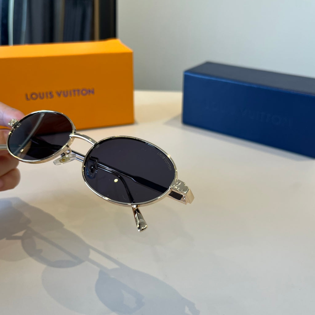 Louis Vuitton Metal Fashion Silver Lens Sunglasses for Men & Women - 486158 - detail image 8