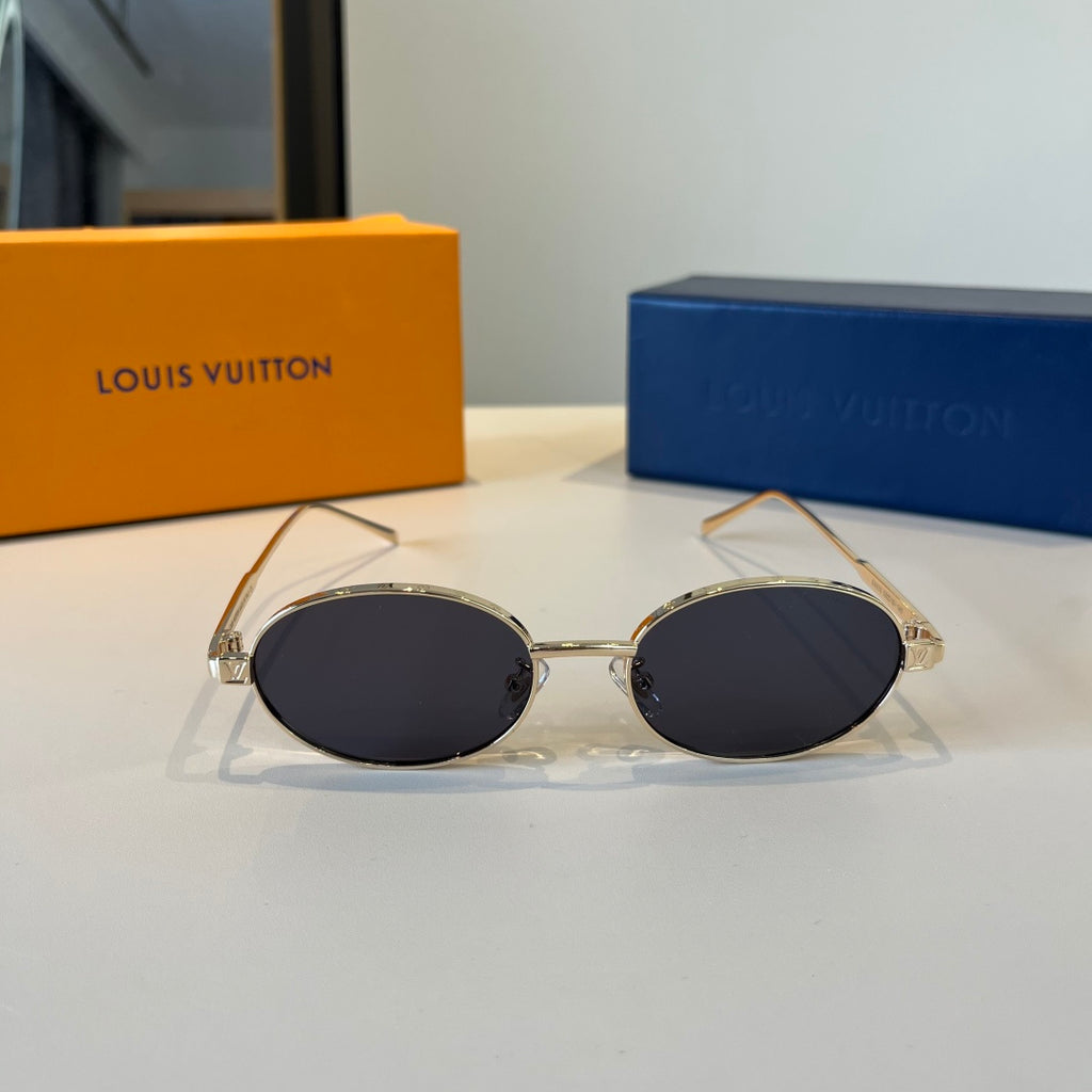 Louis Vuitton Metal Fashion Silver Lens Sunglasses for Men & Women - 486158 - detail image 2