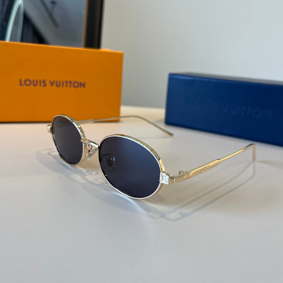 Louis Vuitton Metal Fashion Silver Lens Sunglasses for Men & Women - 486158 - detail image 3