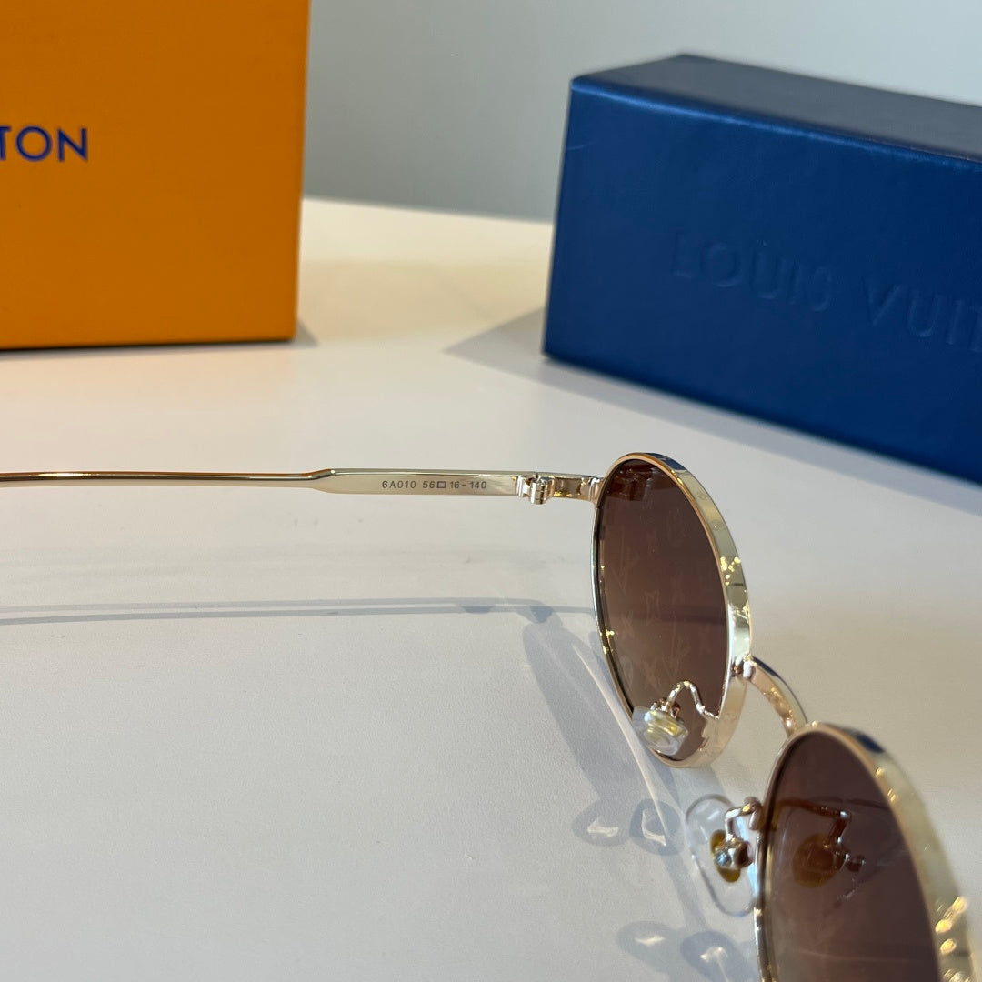 Louis Vuitton Metal Fashion Brown Lens Sunglasses for Men & Women - 486159 - detail image 5
