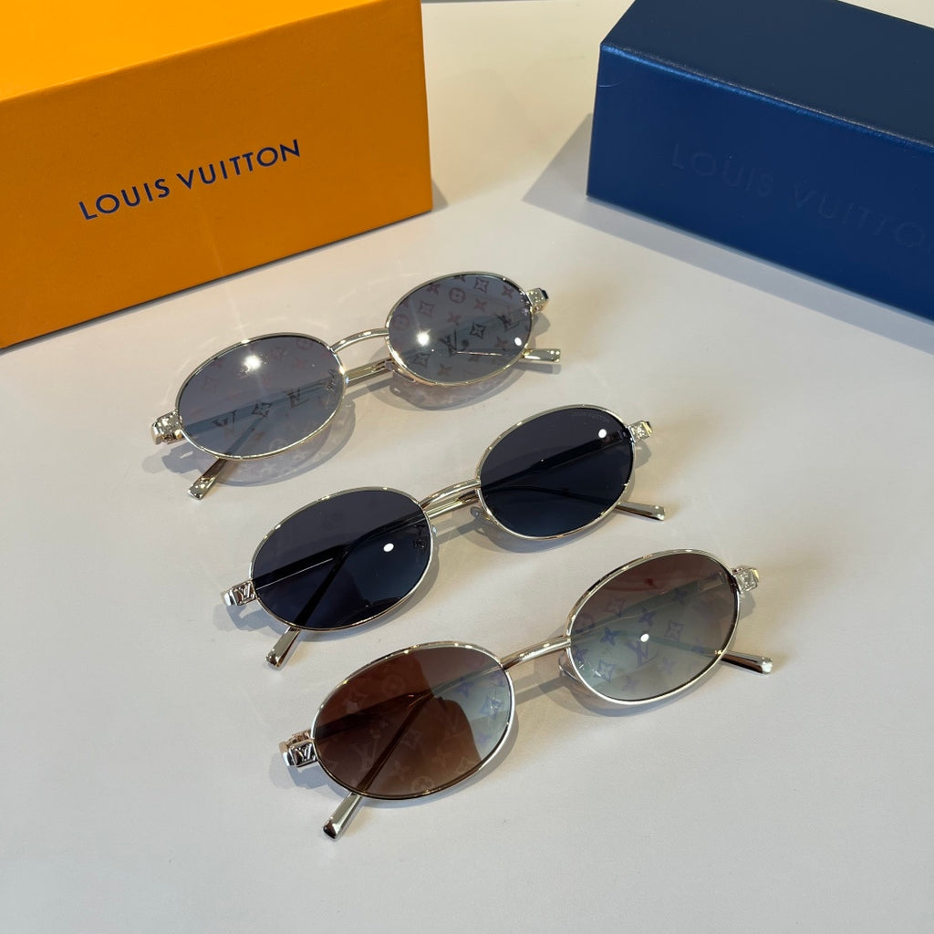 Louis Vuitton Metal Fashion Brown Lens Sunglasses for Men & Women - 486159 - detail image 10
