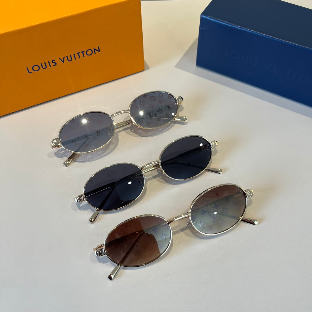Louis Vuitton Metal Fashion Brown Lens Sunglasses for Men & Women - 486159 - detail image 10