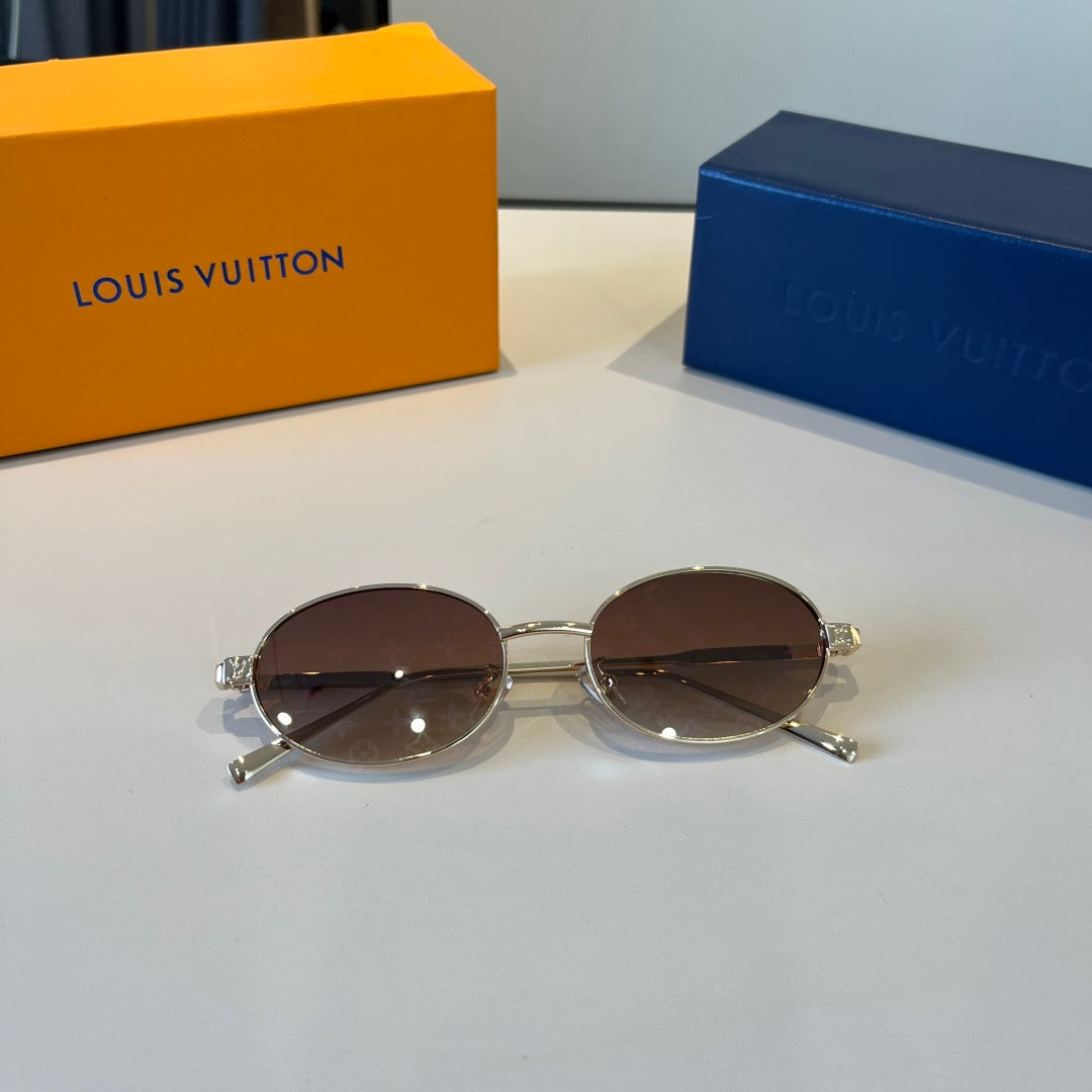 Louis Vuitton Metal Fashion Brown Lens Sunglasses for Men & Women - 486159 - detail image 9