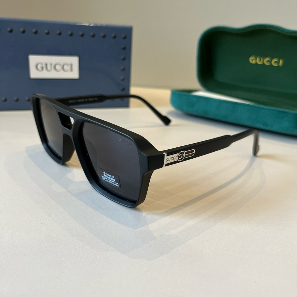 Gucci Oversized Black Lens Sunglasses for Men & Women - 464976 - detail image 4
