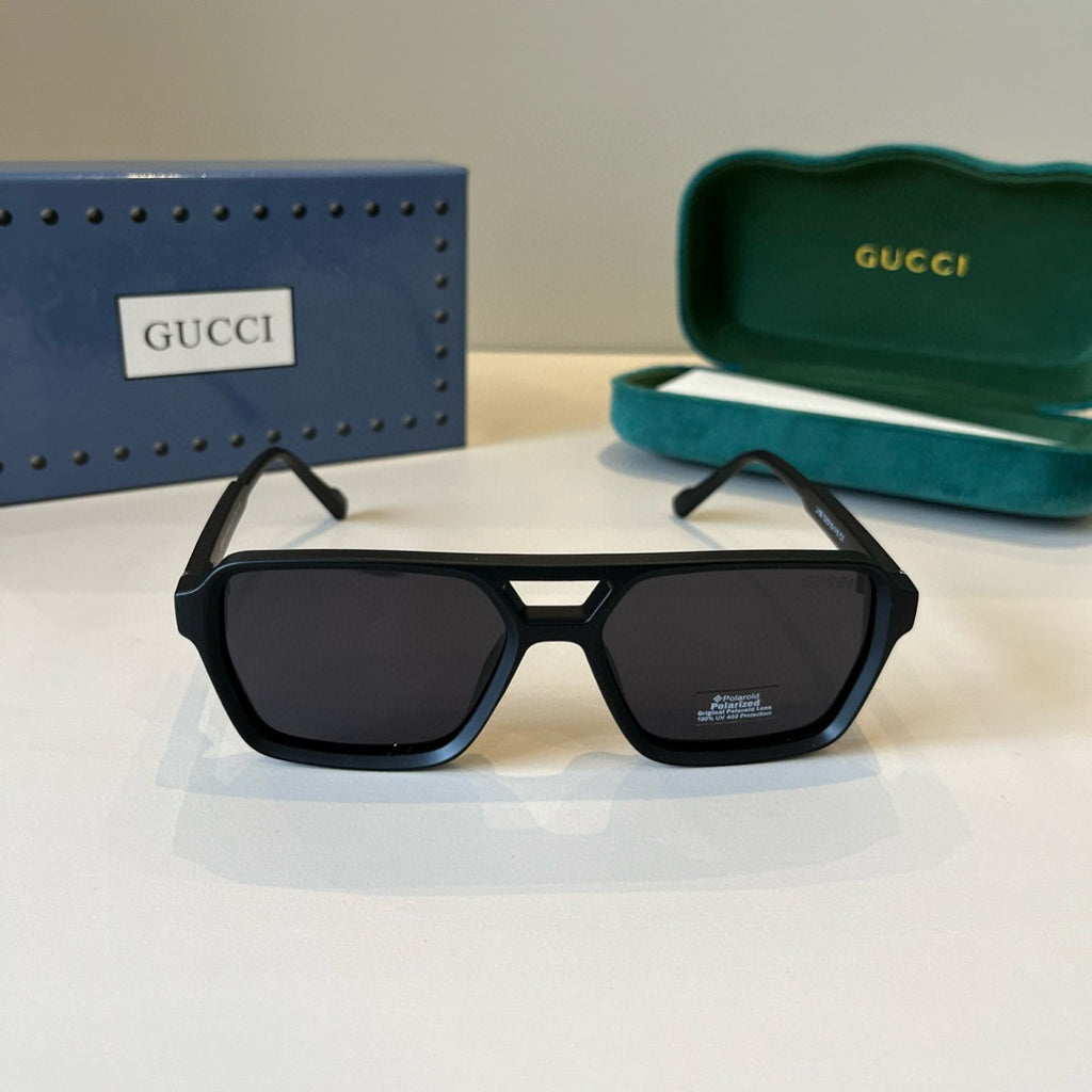 Gucci Oversized Black Lens Sunglasses for Men & Women - 464976 - detail image 2
