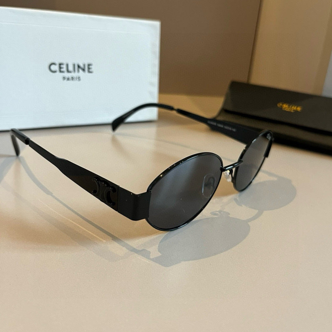 Celine Cat-Eye Silver Lens Sunglasses for Men & Women - 486990