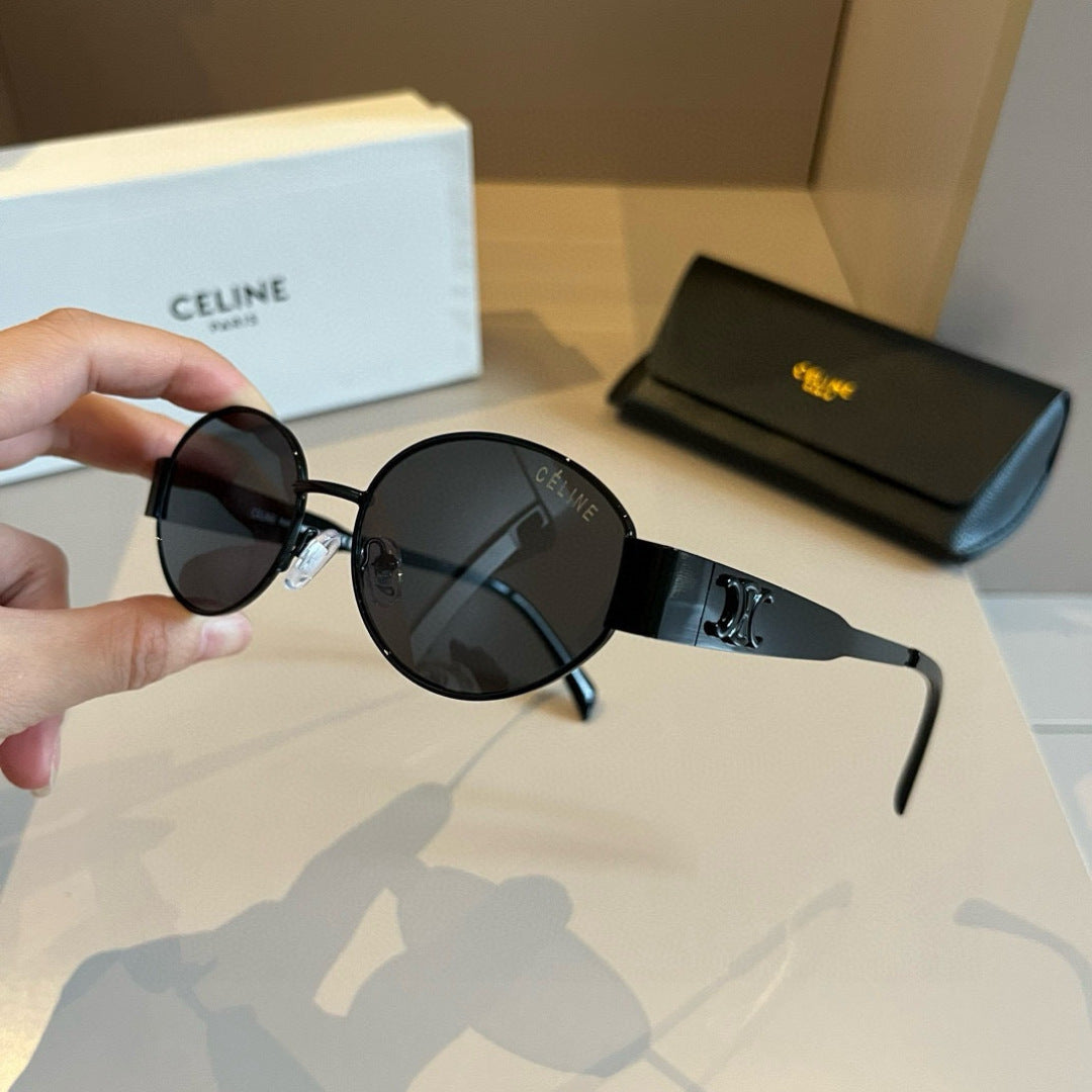 Celine Cat-Eye Silver Lens Sunglasses for Men & Women - 486990 - detail image 2