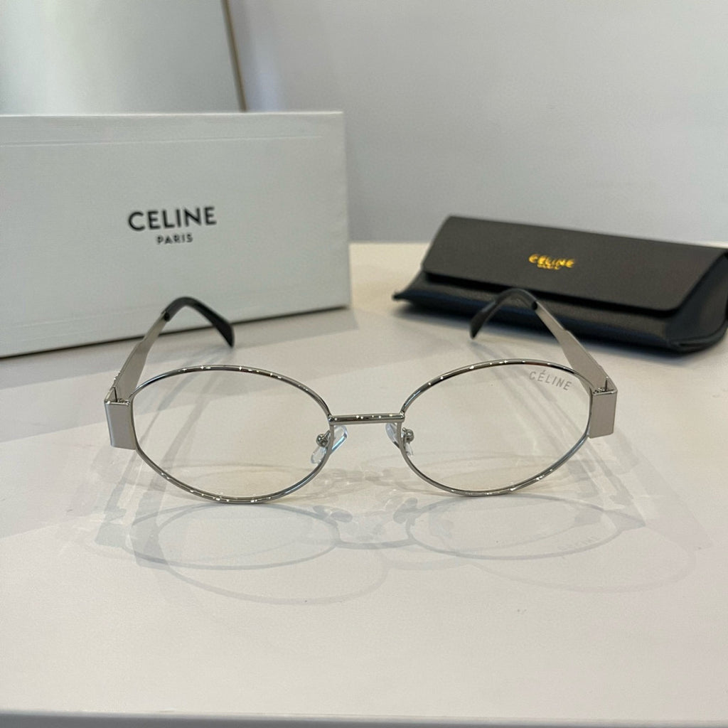 Celine Cat-Eye Silver Lens Sunglasses for Men & Women - detail image 2