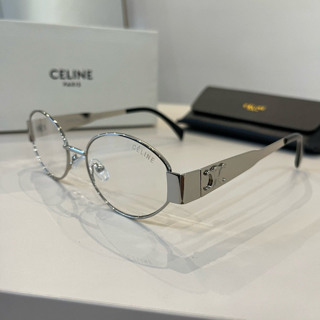 Celine Cat-Eye Silver Lens Sunglasses for Men & Women - detail image 3