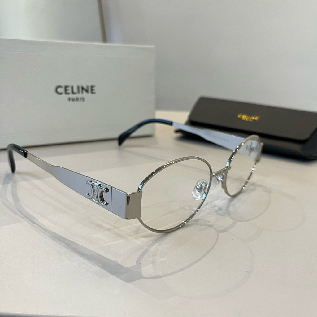 Celine Cat-Eye Silver Lens Sunglasses for Men & Women