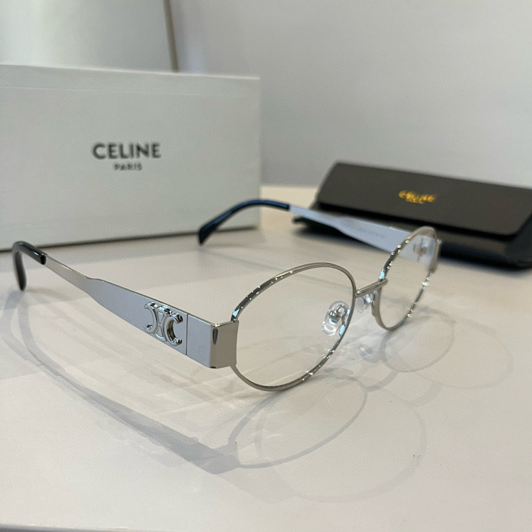 Celine Cat-Eye Silver Lens Sunglasses for Men & Women - 486954