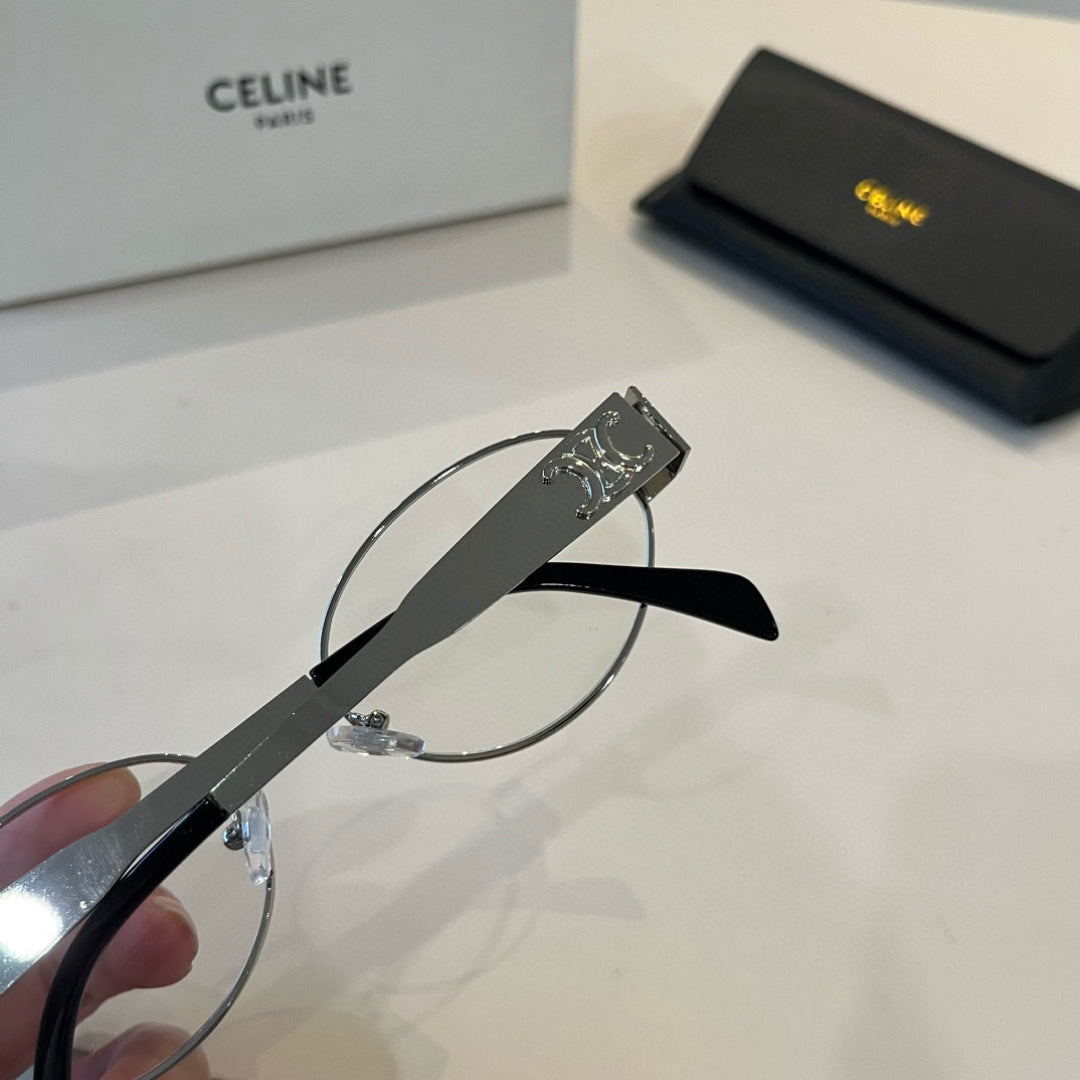 Celine Cat-Eye Silver Lens Sunglasses for Men & Women - detail image 7