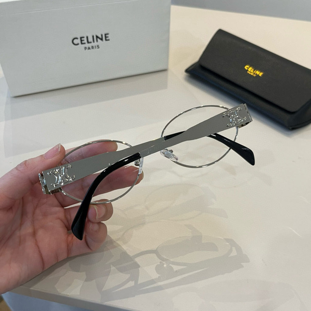 Celine Cat-Eye Silver Lens Sunglasses for Men & Women - detail image 6
