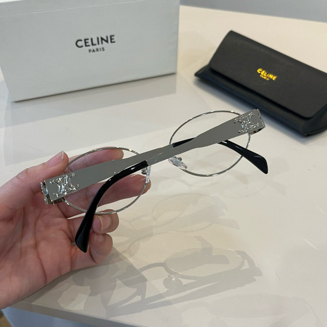 Celine Cat-Eye Silver Lens Sunglasses for Men & Women - 465499 - detail image 6