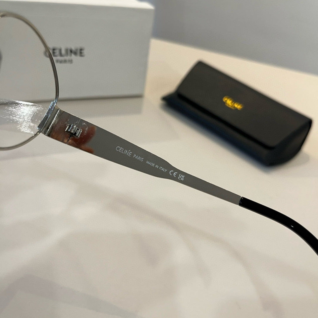 Celine Cat-Eye Silver Lens Sunglasses for Men & Women - detail image 8