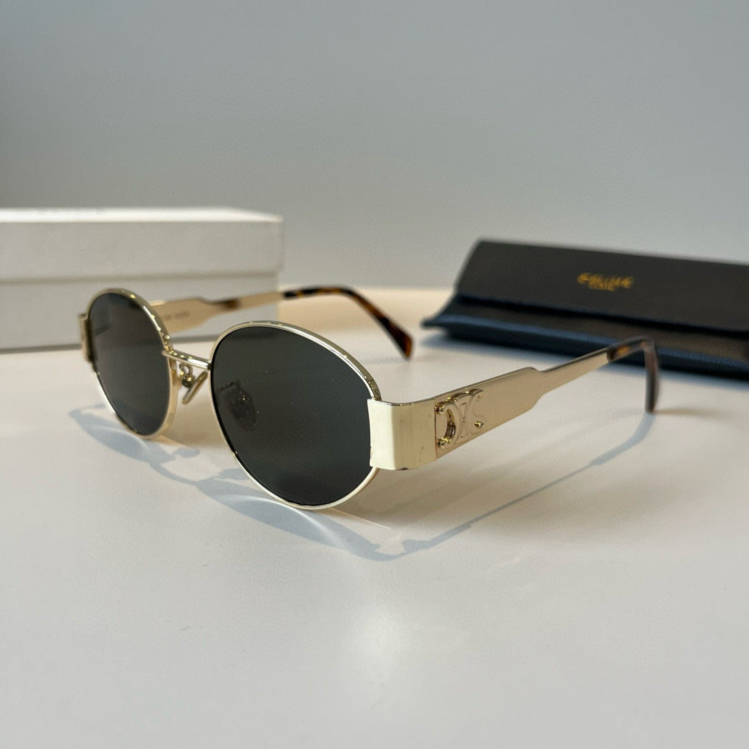 Celine Cat-Eye Brown Lens Sunglasses for Men & Women - detail image 3