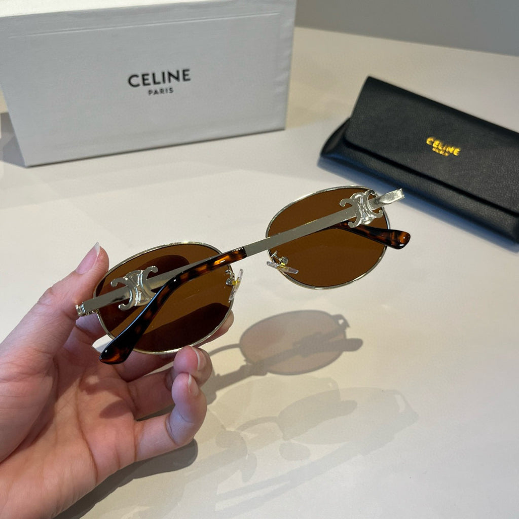 Celine Fashion Brown Lens Sunglasses for Men & Women - 431954 - detail image 5