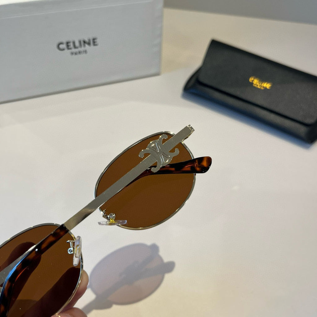 Celine Fashion Brown Lens Sunglasses for Men & Women - 431954 - detail image 6