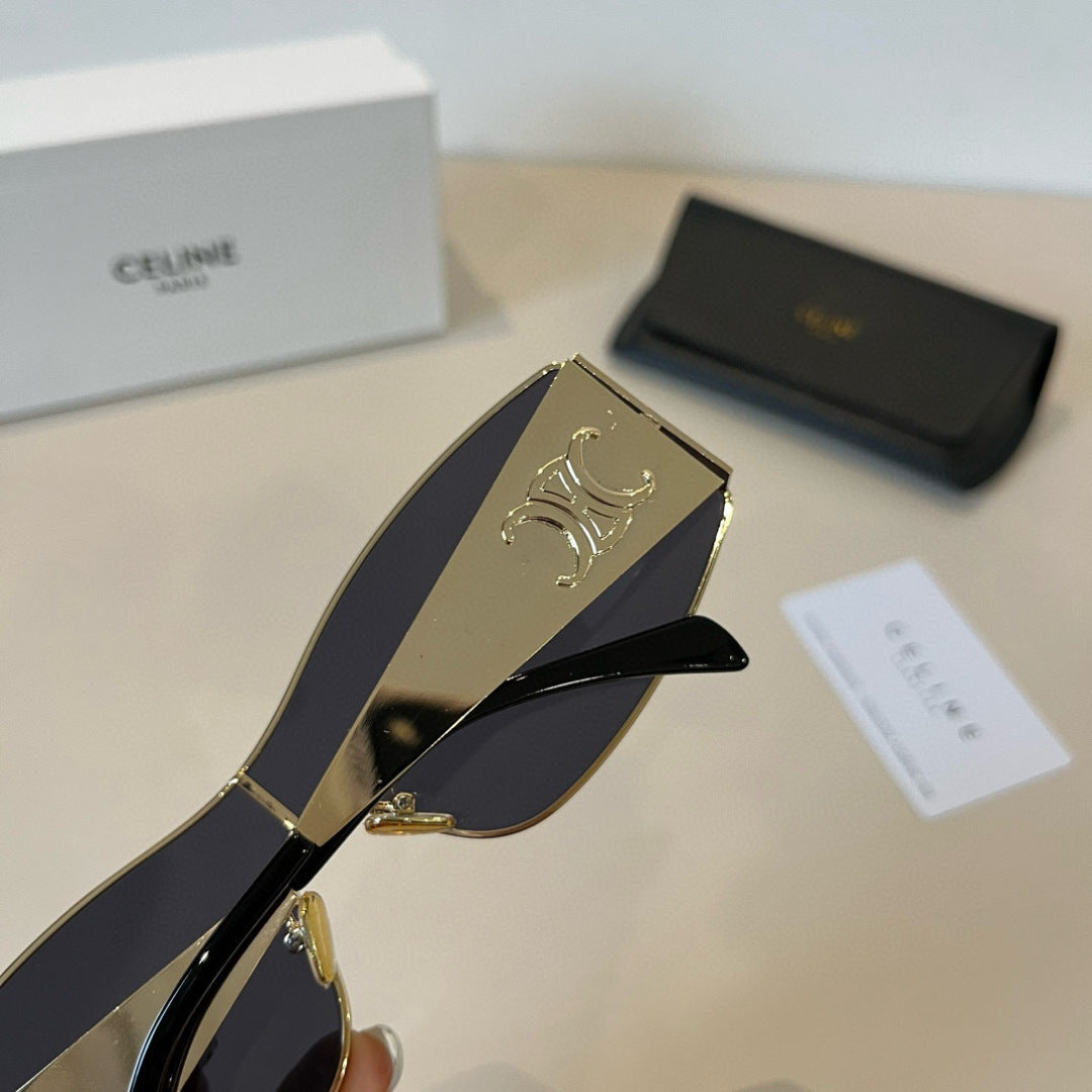Celine Metal Fashion Silver Lens Sunglasses for Men & Women - 431979 - detail image 9