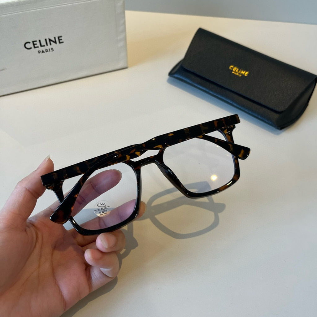 Celine Oversized Silver Lens Sunglasses for Men & Women - 431963 - detail image 4