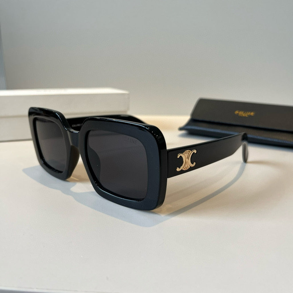 Celine Fashion Black Lens Sunglasses for Men & Women - 449249 - detail image 3