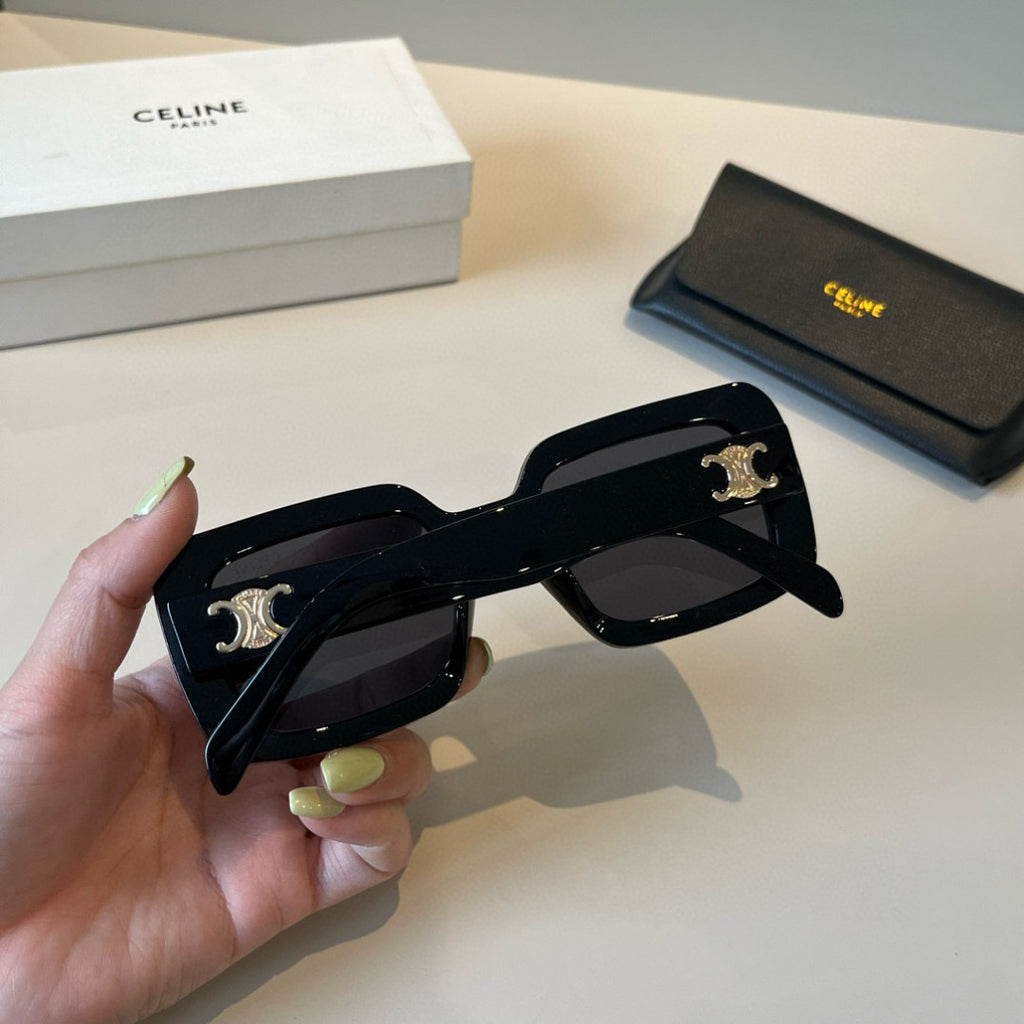 Celine Fashion Black Lens Sunglasses for Men & Women - 486958 - detail image 6