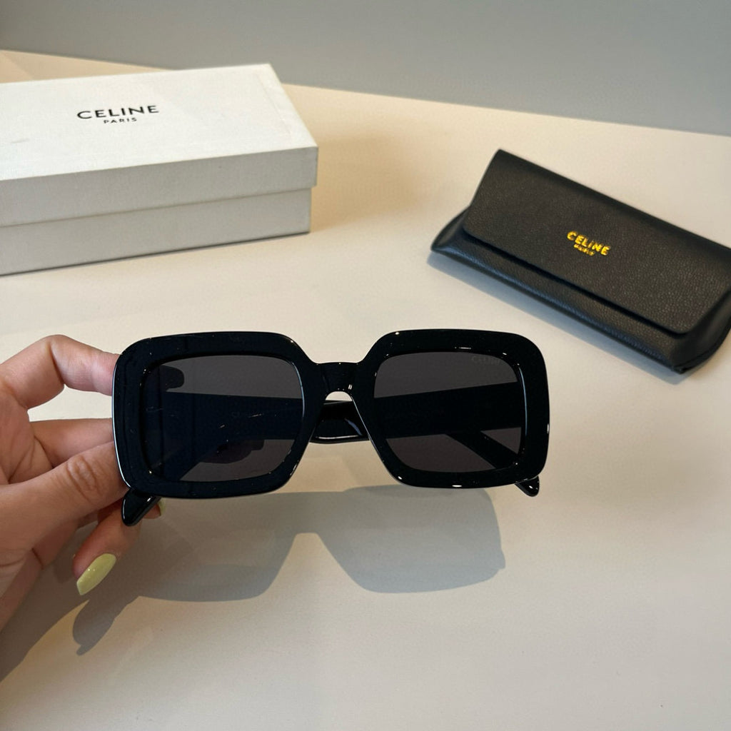 Celine Fashion Black Lens Sunglasses for Men & Women - 486958 - detail image 4