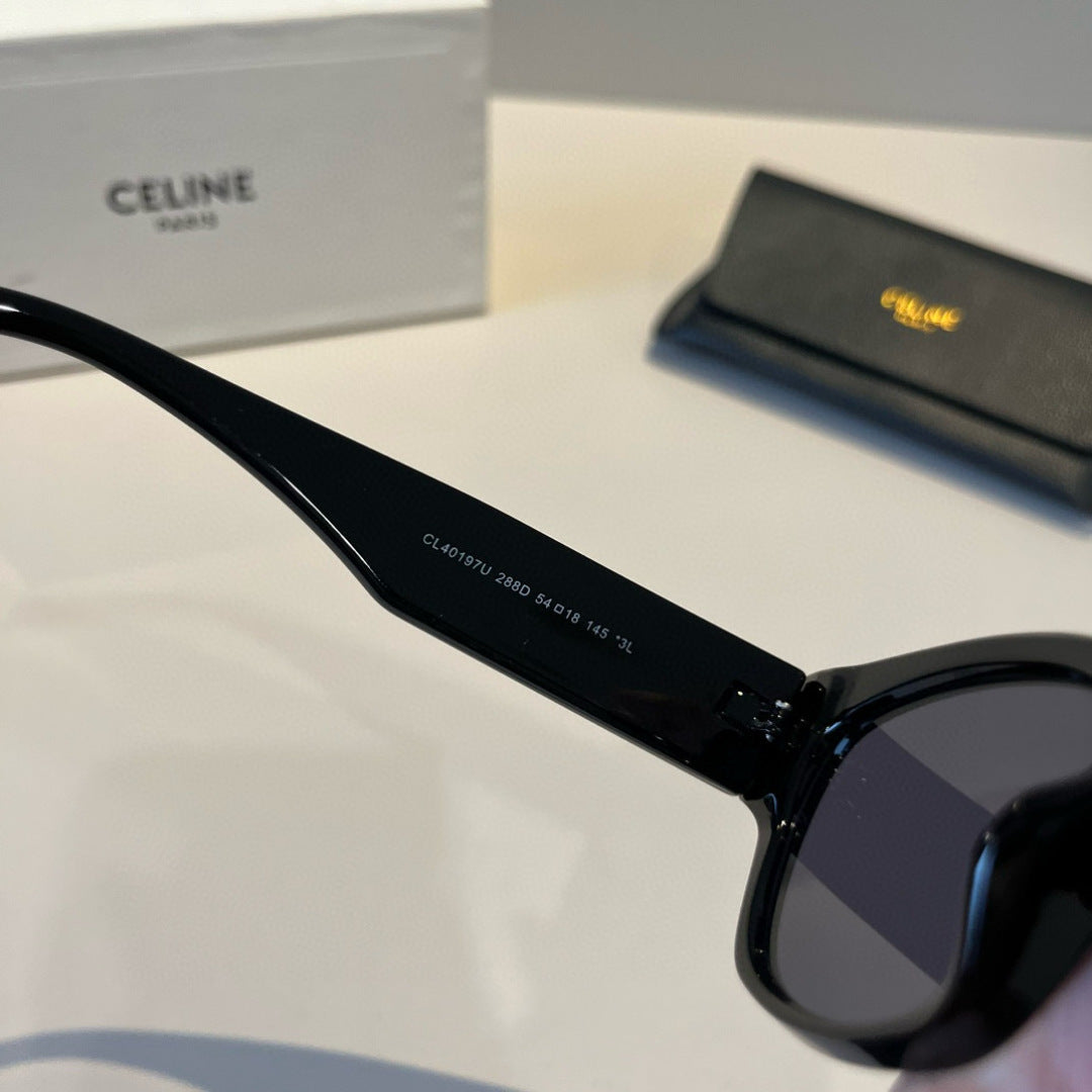 Celine Slim Black Lens Sunglasses for Men & Women - 415620 - detail image 9