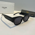 Celine Slim Black Lens Sunglasses for Men & Women - 415620