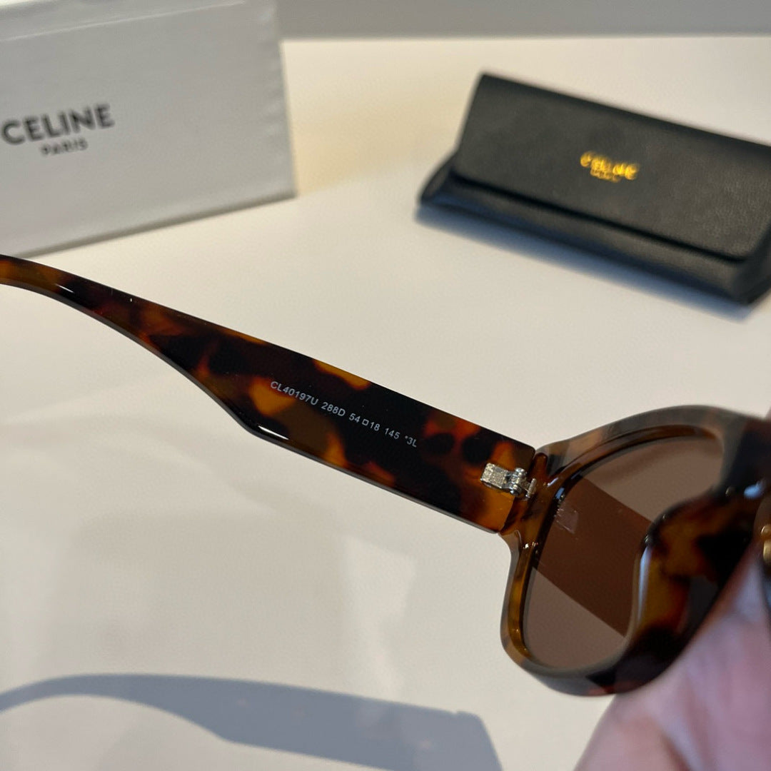 Celine Slim Black Lens Sunglasses for Men & Women - 998075 - detail image 10