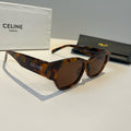 Celine Slim Black Lens Sunglasses for Men & Women - 998075