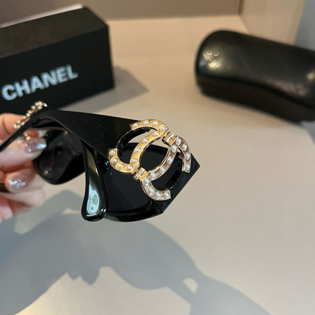 Chanel Fashion Gold Lens Sunglasses for Men & Women - 465158 - detail image 6