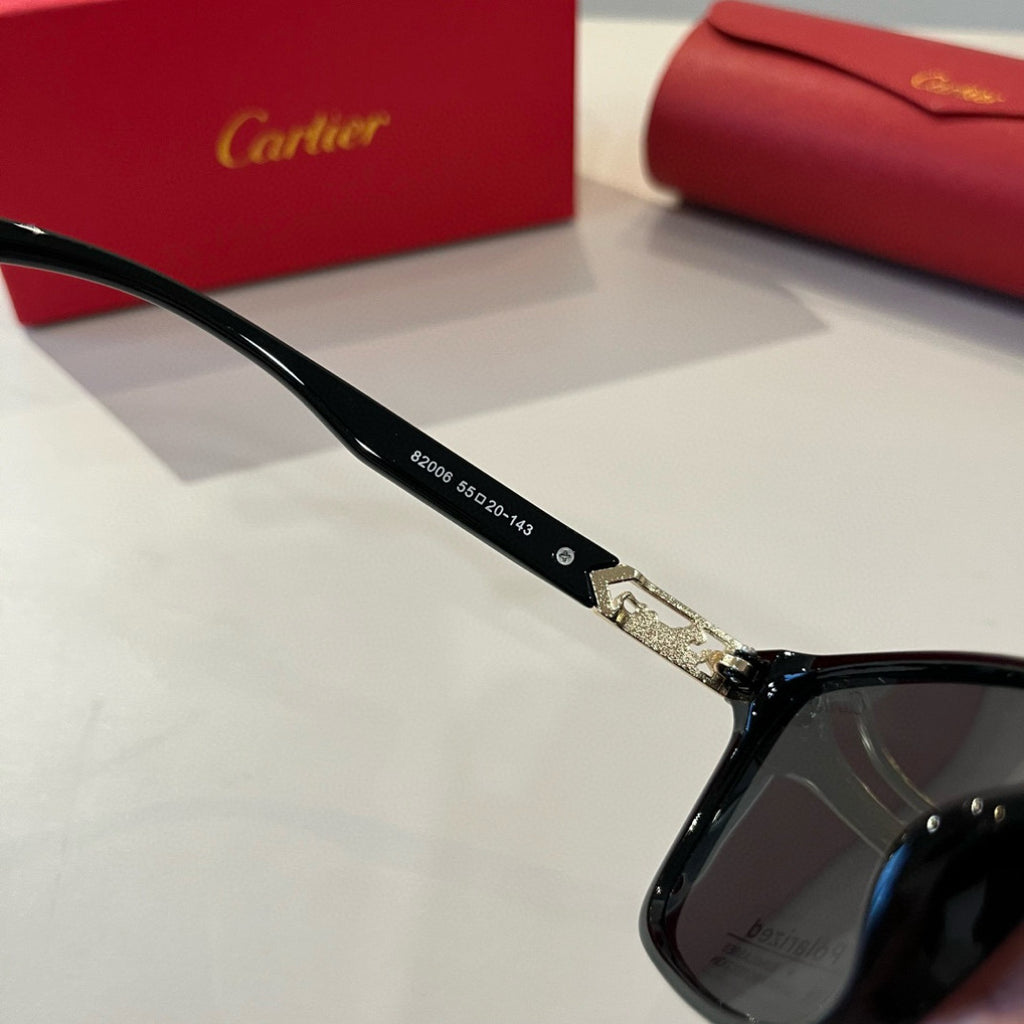 Cartier Fashion Black Lens Sunglasses for Men & Women - 465823 - detail image 10