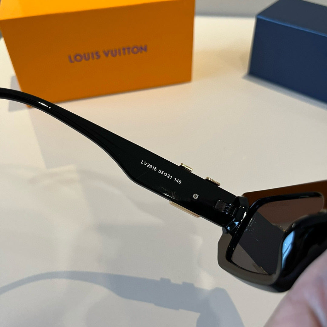 Louis Vuitton 2315 Fashion Black Lens Sunglasses for Men & Women - detail image 9