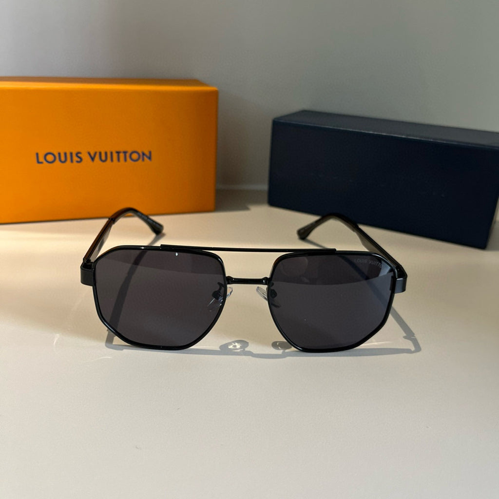 Louis Vuitton Metal Aviator Gold Lens Sunglasses for Men & Women - 448676 - detail image 2