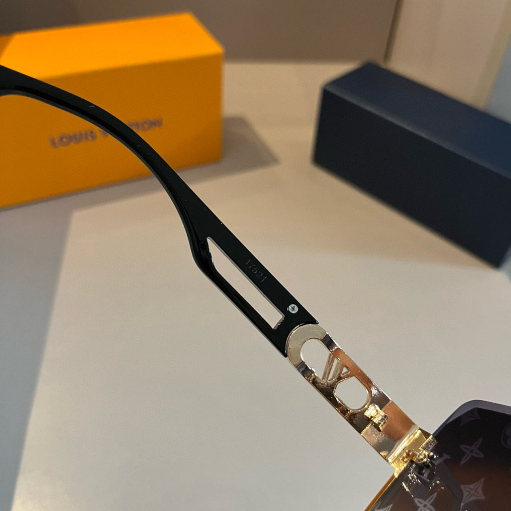 Louis Vuitton Fashion Gold Lens Sunglasses for Men & Women - 493182 - detail image 9