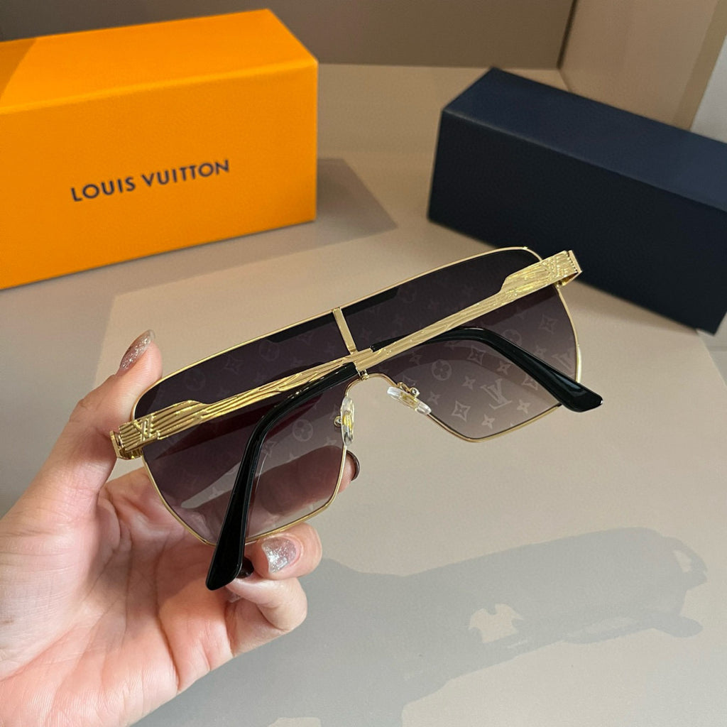 Louis Vuitton Fashion Gold Lens Sunglasses for Men & Women - 486163 - detail image 8