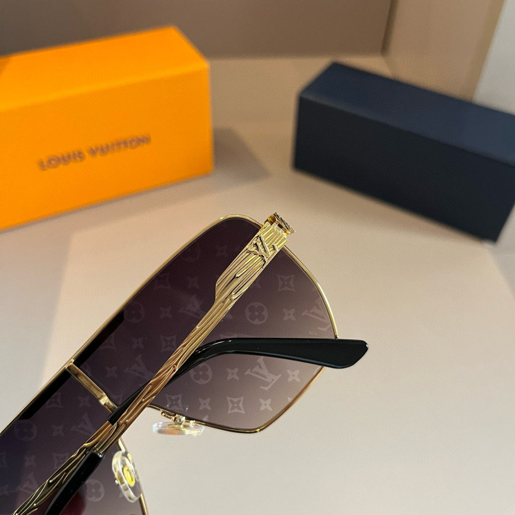Louis Vuitton Fashion Gold Lens Sunglasses for Men & Women - 486163 - detail image 9