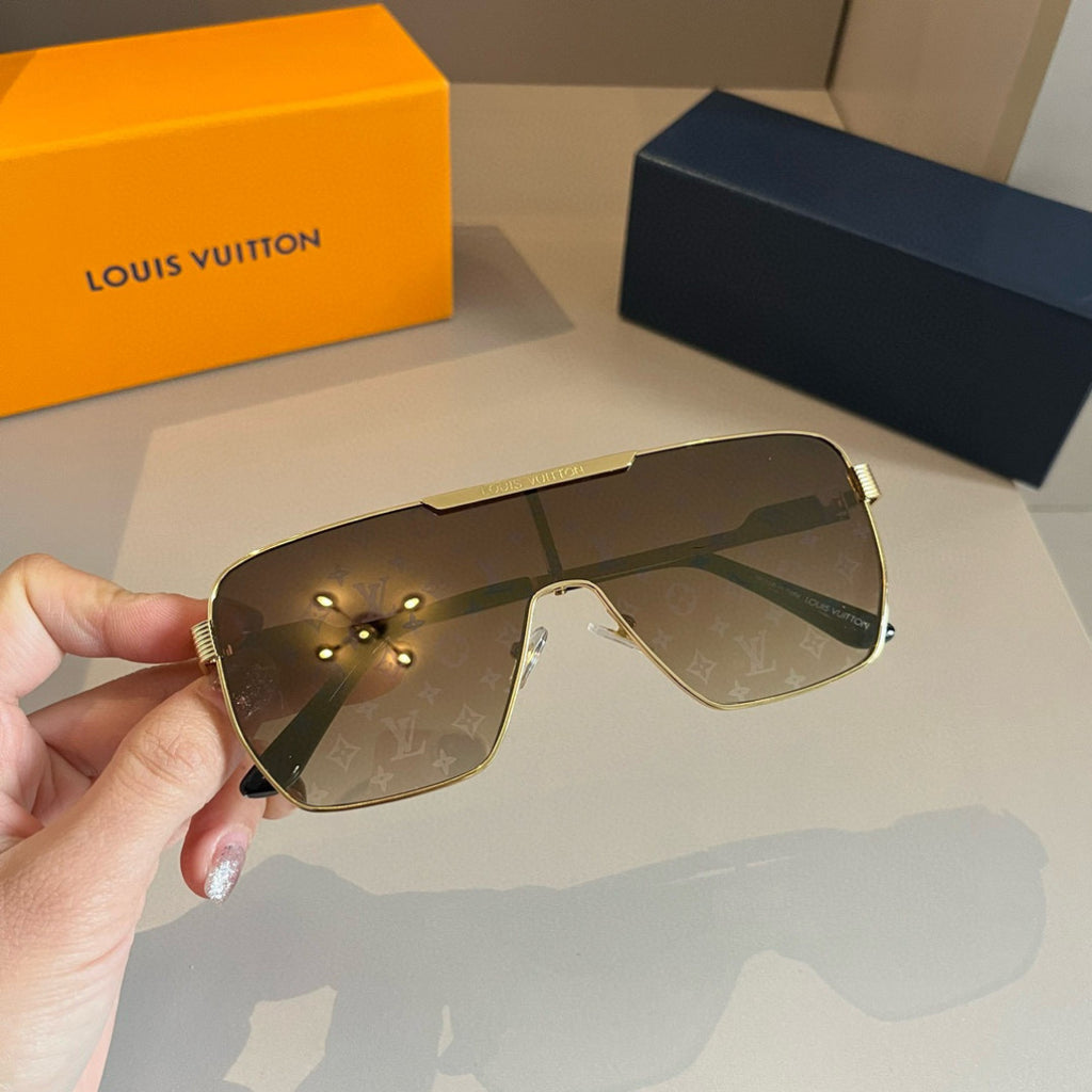 Louis Vuitton Fashion Gold Lens Sunglasses for Men & Women - 448681 - detail image 5