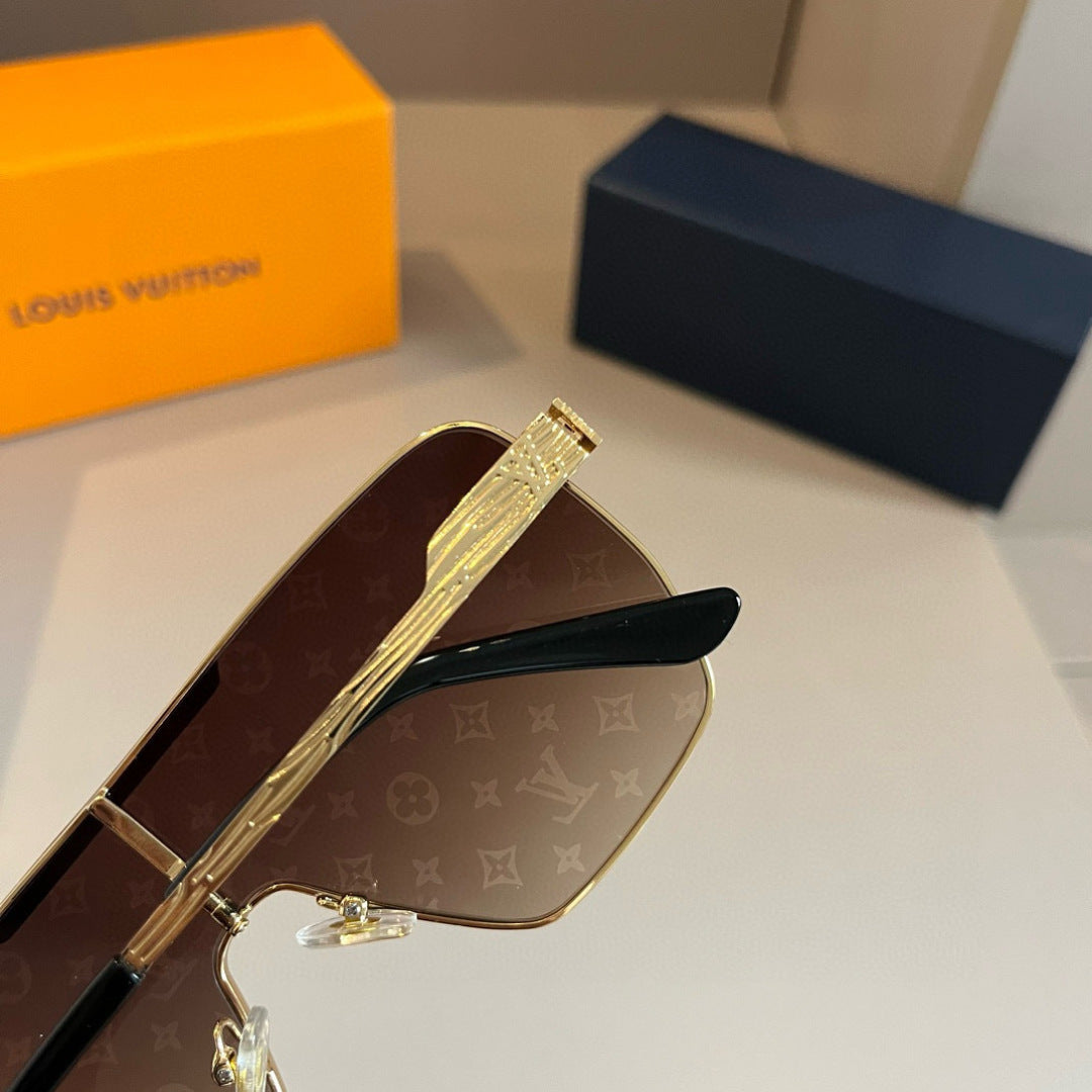 Louis Vuitton Fashion Gold Lens Sunglasses for Men & Women - 448681 - detail image 8