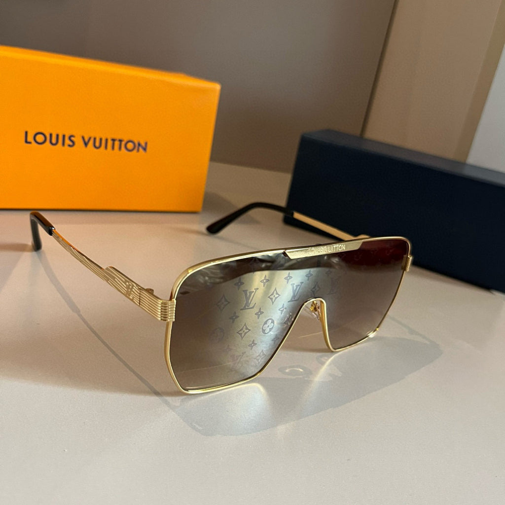 Louis Vuitton Fashion Gold Lens Sunglasses for Men & Women - 486164